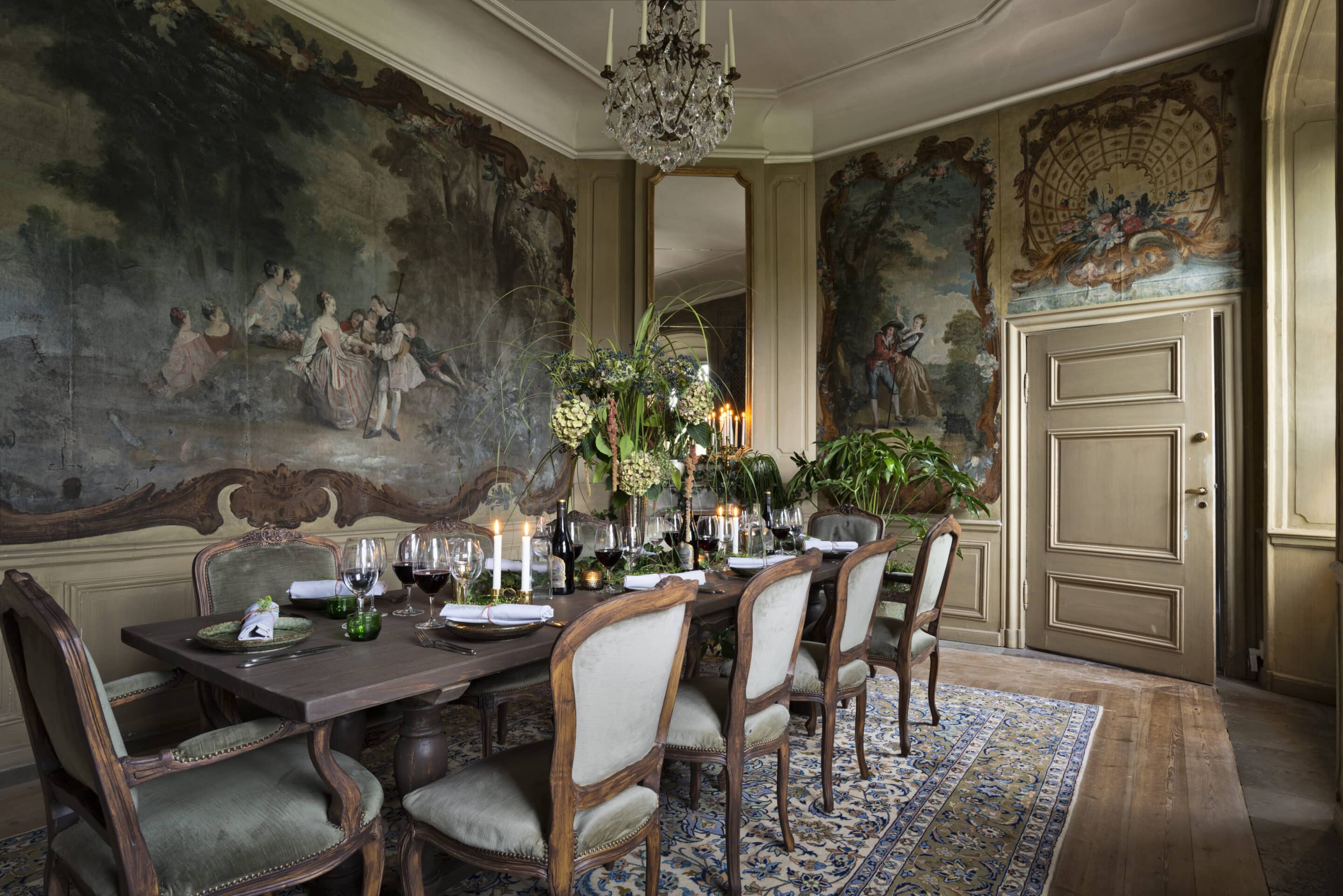 Åkeshof slott privat matsal