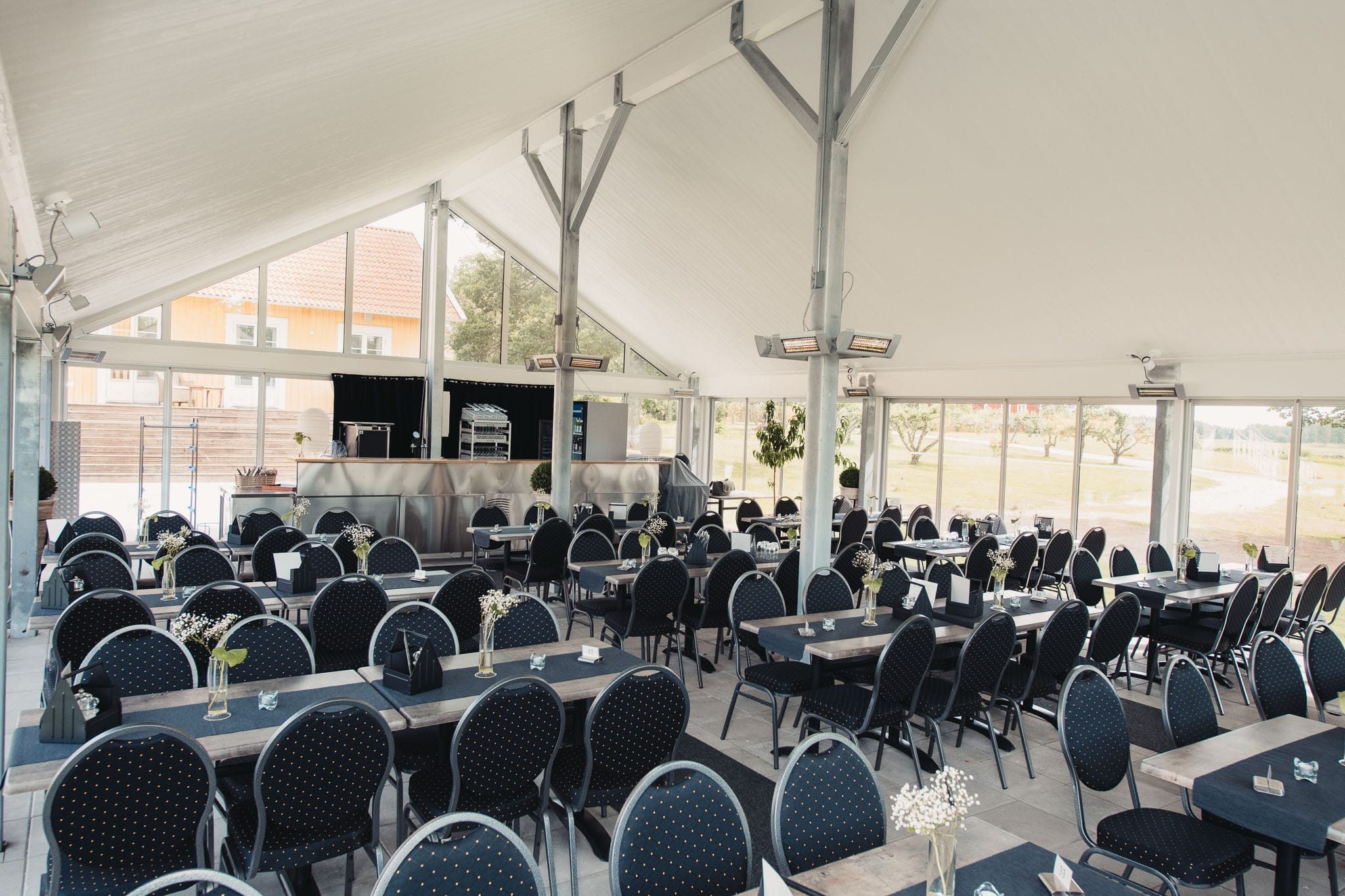 Toftaholm Herrgård konferenslokal Orangeriet