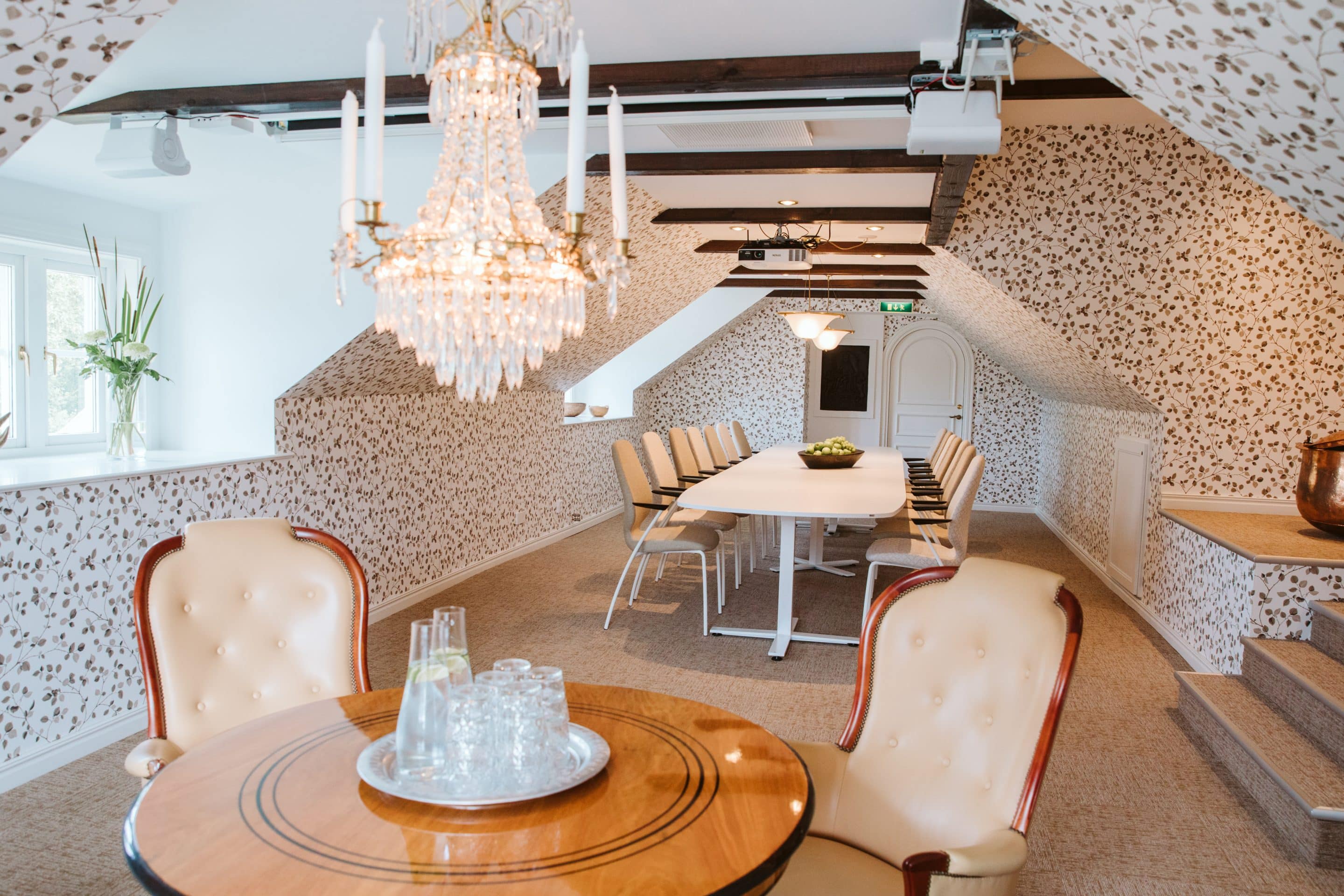 Margretetorps Gästgifvaregård conference Skåne conference room Birgitta