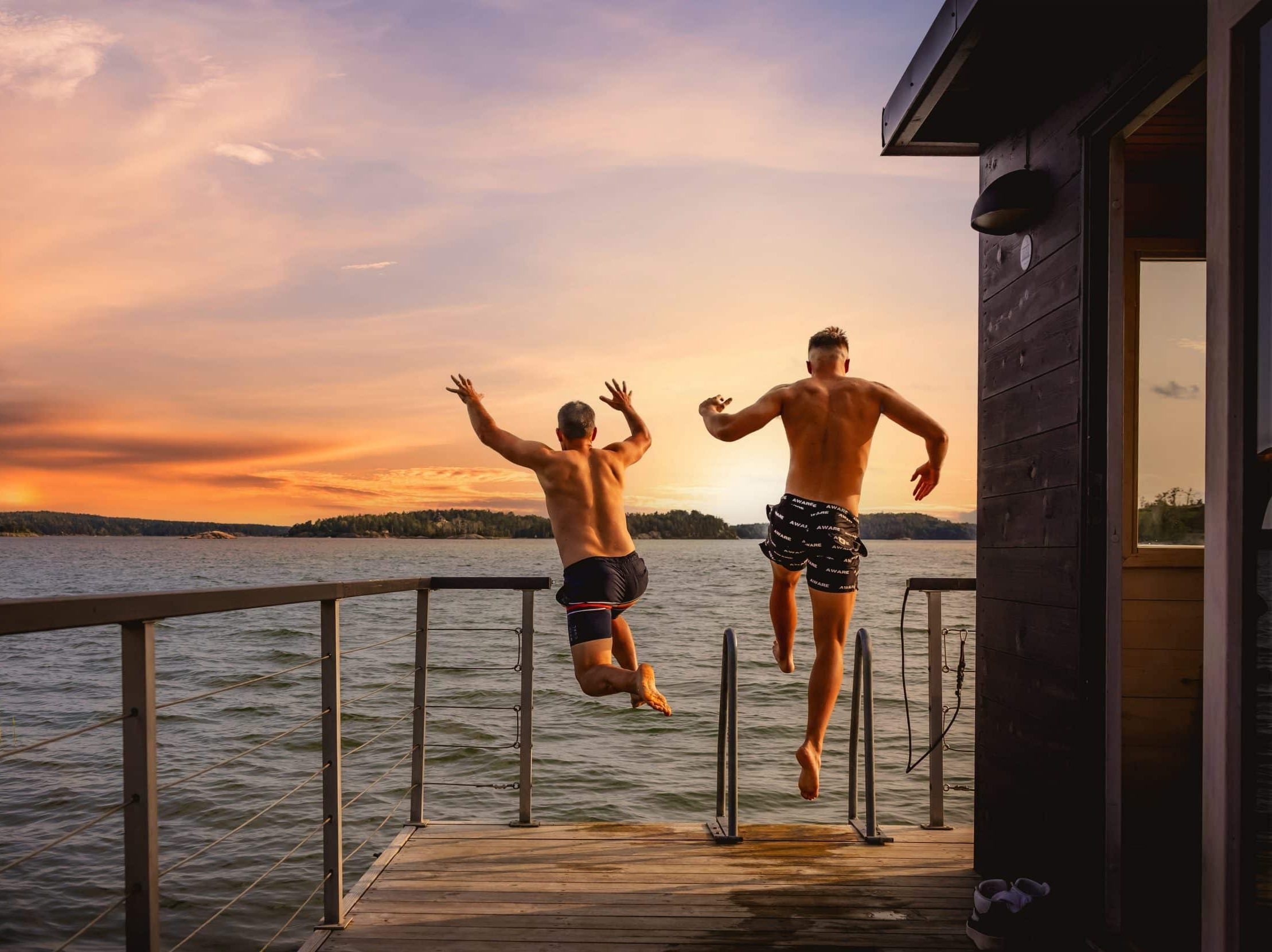 Almåsa Havshotell badstuehopp