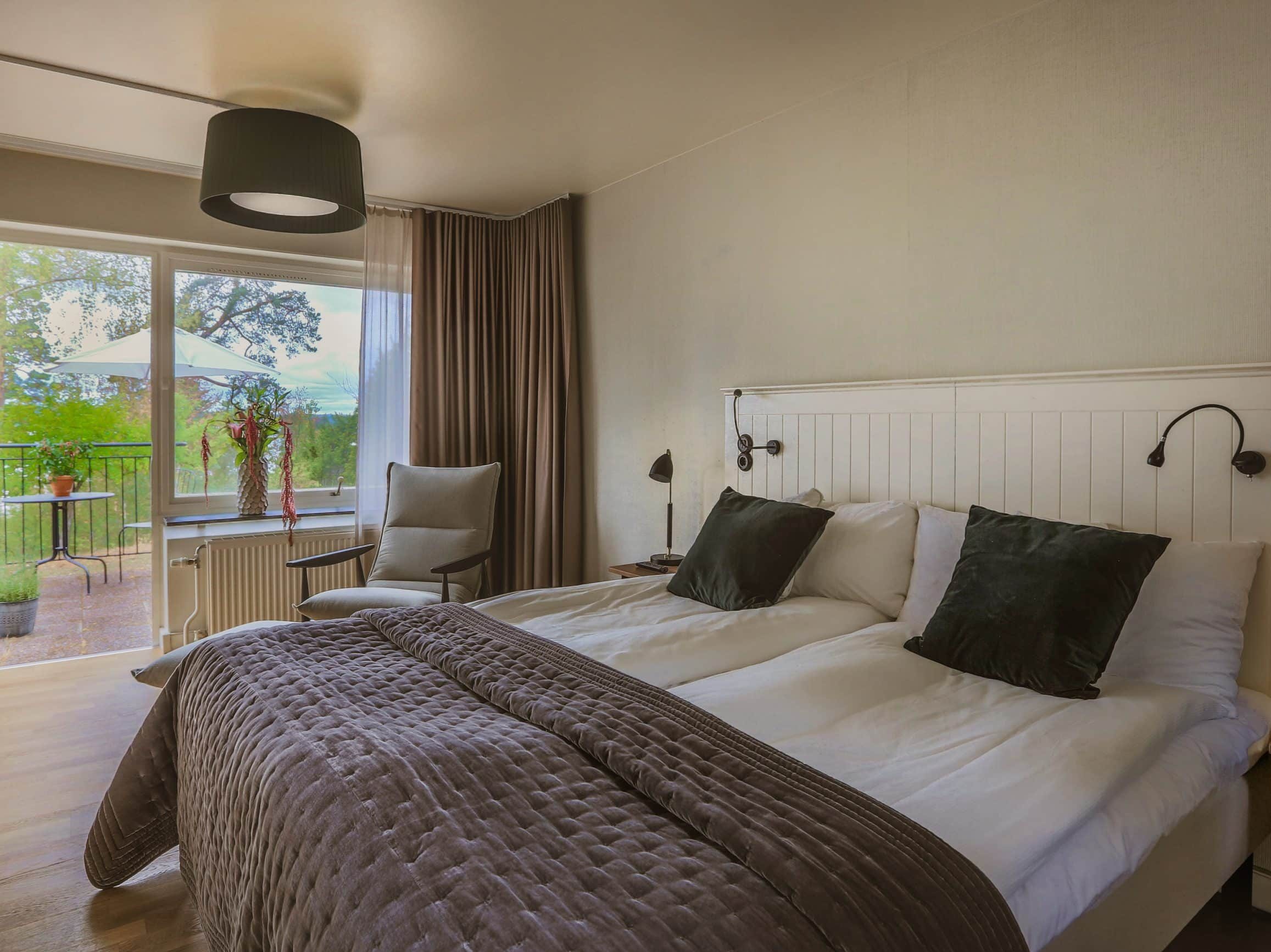 Hotellrom på Almåsa Havshotell